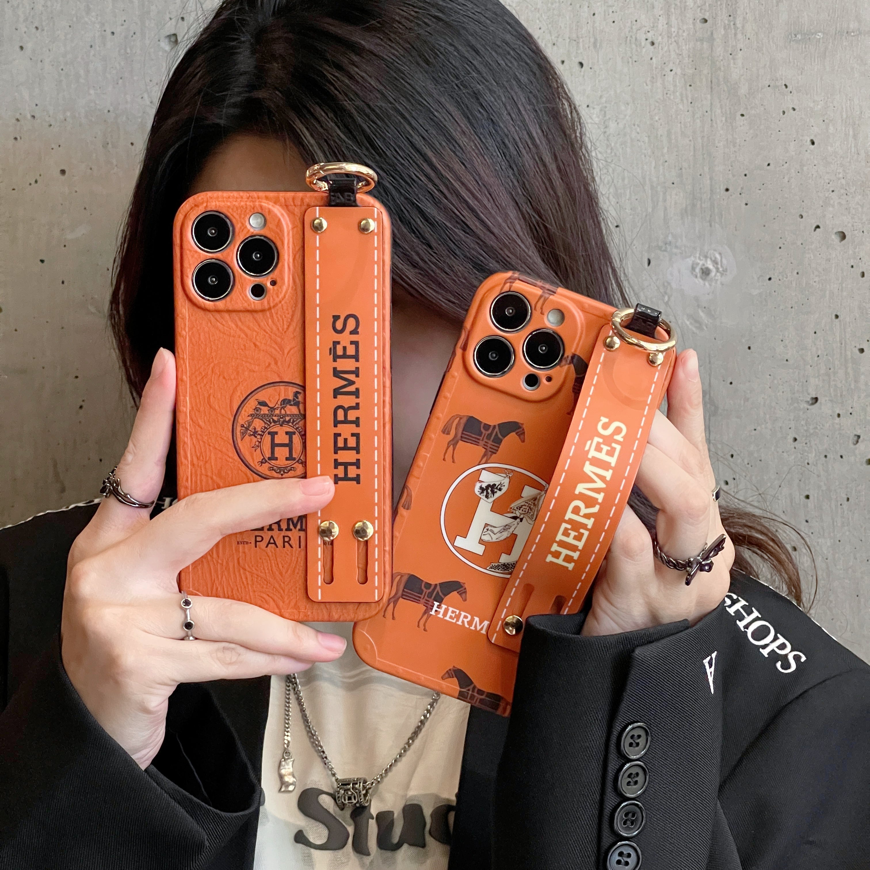 H Wristband iPhone Case - Bestocase
