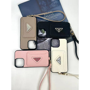 Pra Four Colors Card Bag iPhone Case - Bestocase