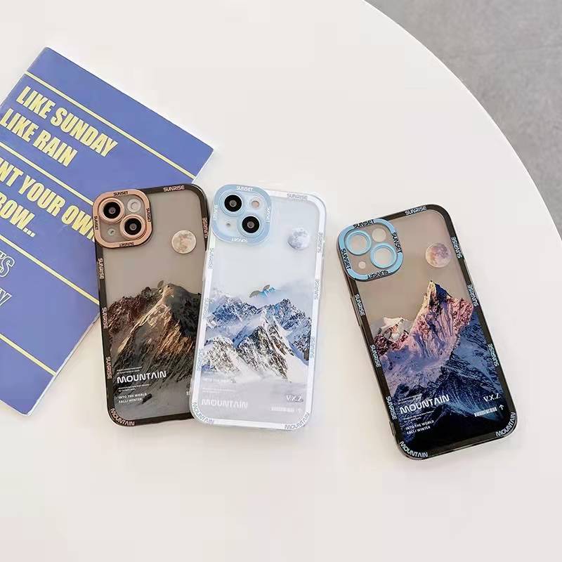 Sun Snowy Mountain iPhone Case - Bestocase