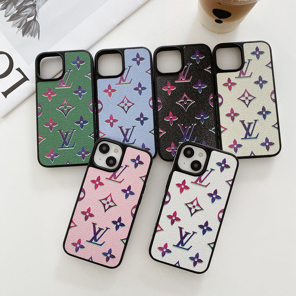 Lou Color Leather iPhone Case - Bestocase