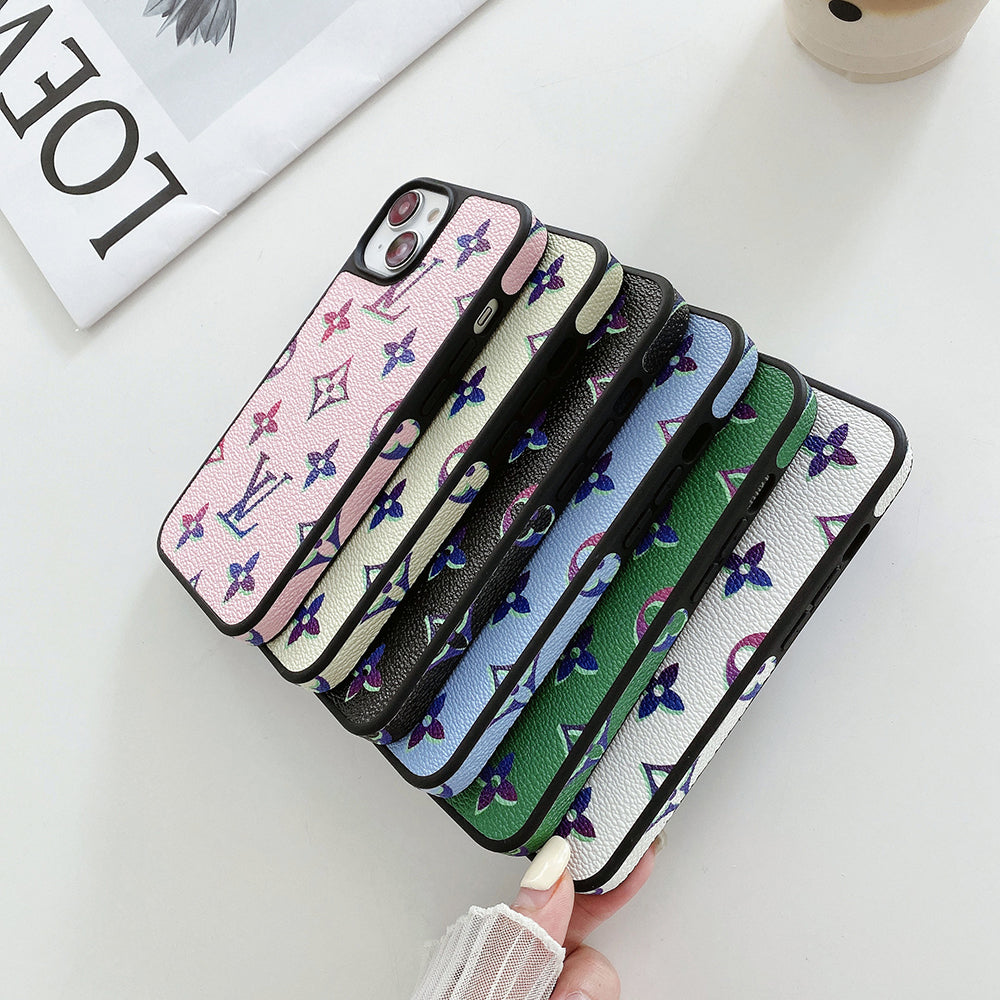 Lou Color Leather iPhone Case - Bestocase