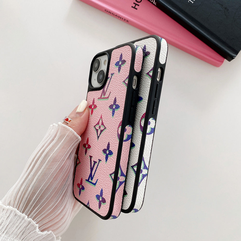 Lou Color Leather iPhone Case - Bestocase