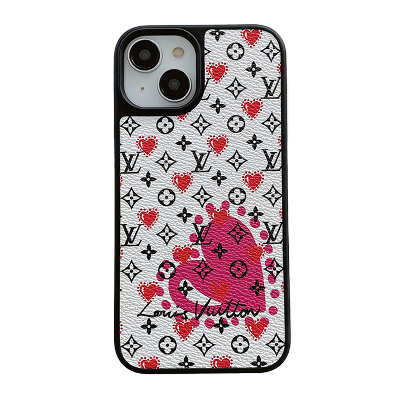 Lou Balloon & Heart Leather iPhone Case - Bestocase