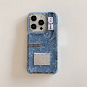 Lou Jeans Pattern iPhone Case - Bestocase