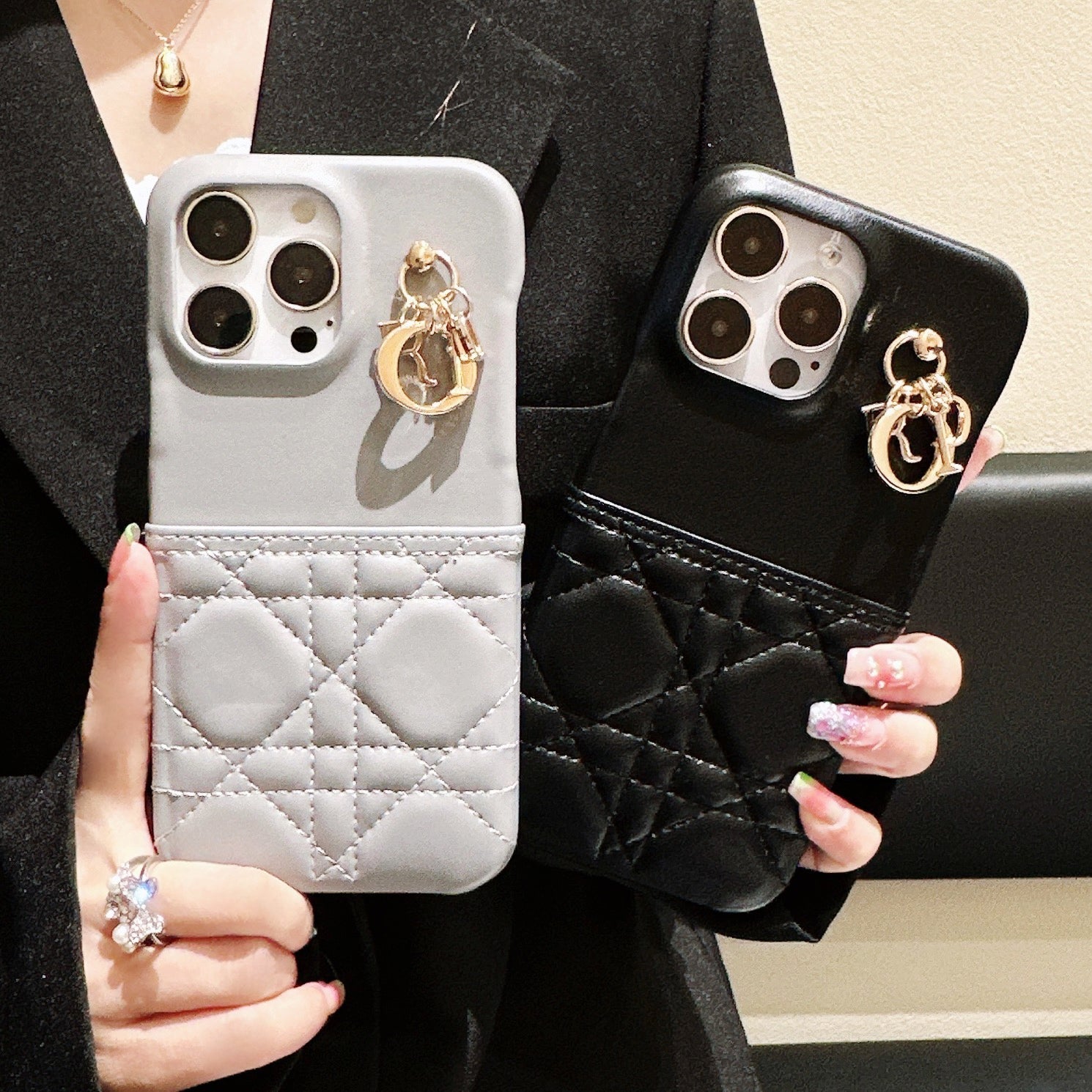CD Leather iPhone Case - Bestocase