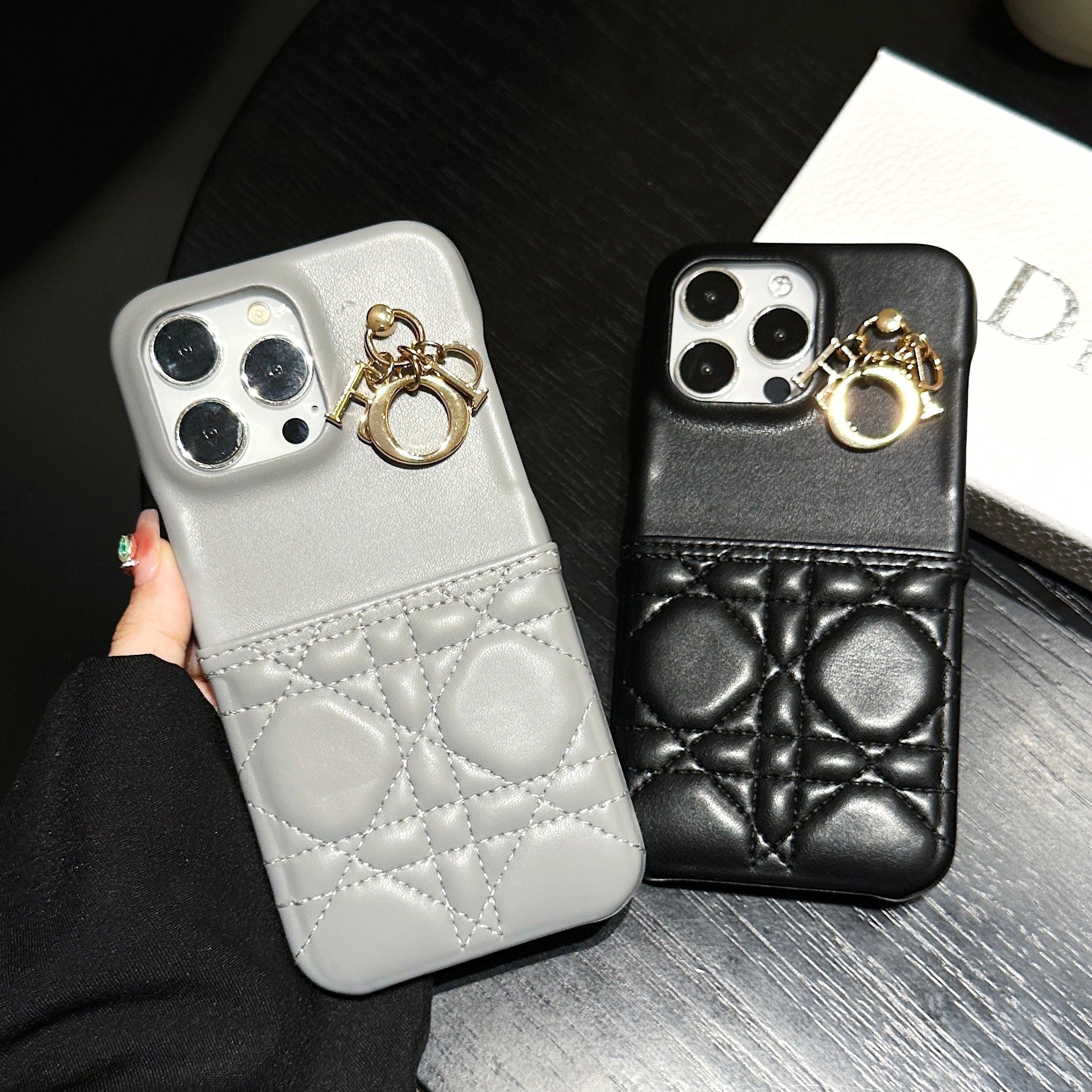 CD Leather iPhone Case - Bestocase