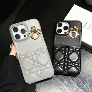 CD Leather iPhone Case - Bestocase