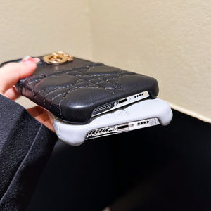 CD Leather iPhone Case - Bestocase