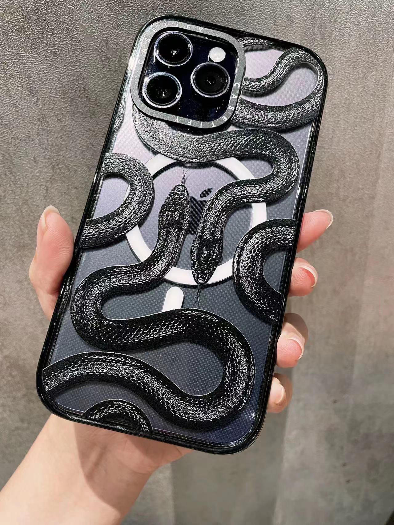 BLACK KINGSNAKE iPHONE CASE - Bestocase