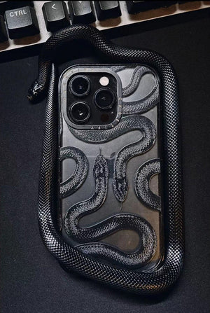 BLACK KINGSNAKE iPHONE CASE - Bestocase