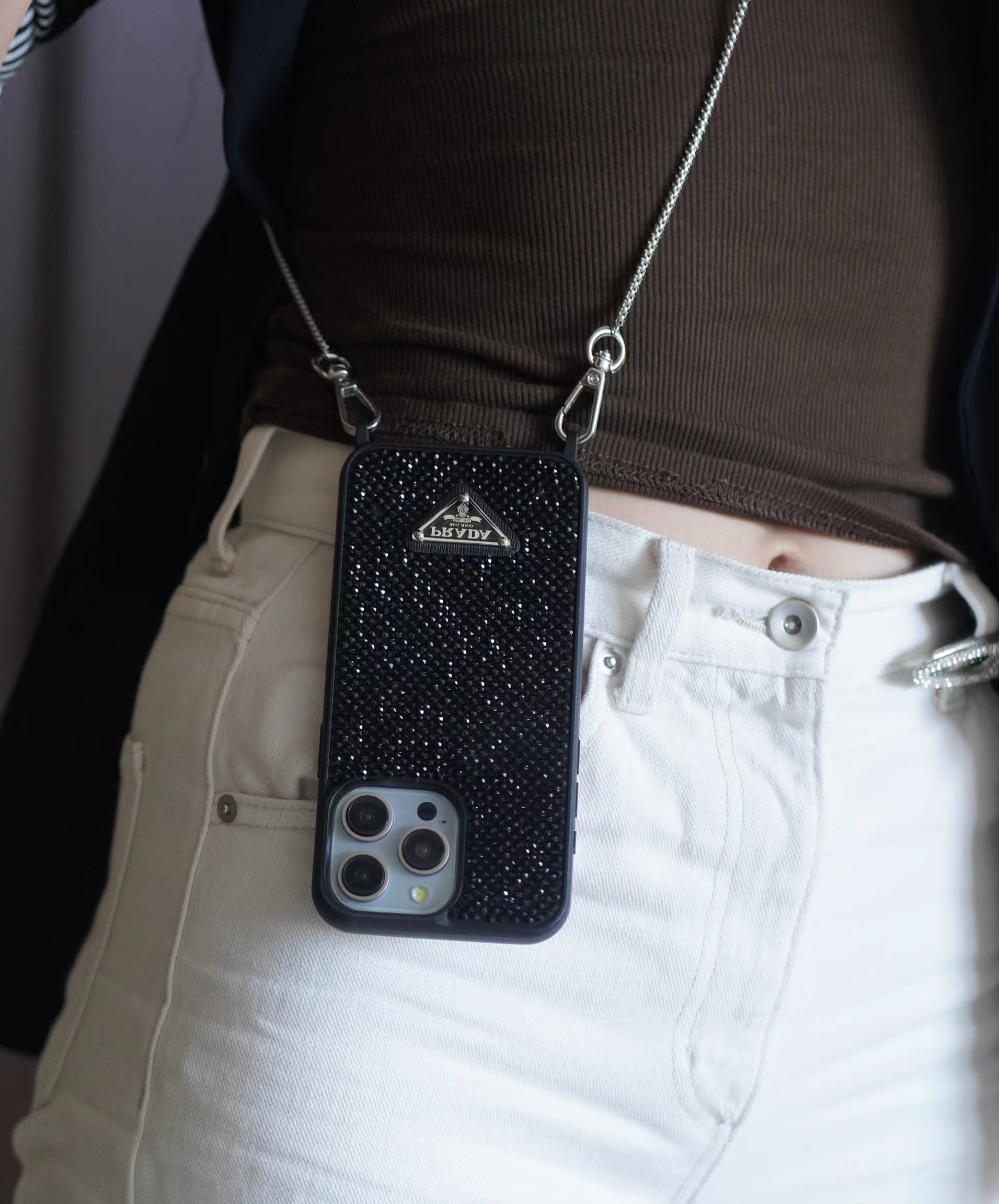 Pra Diamond Crossbody iPhone Case - Bestocase