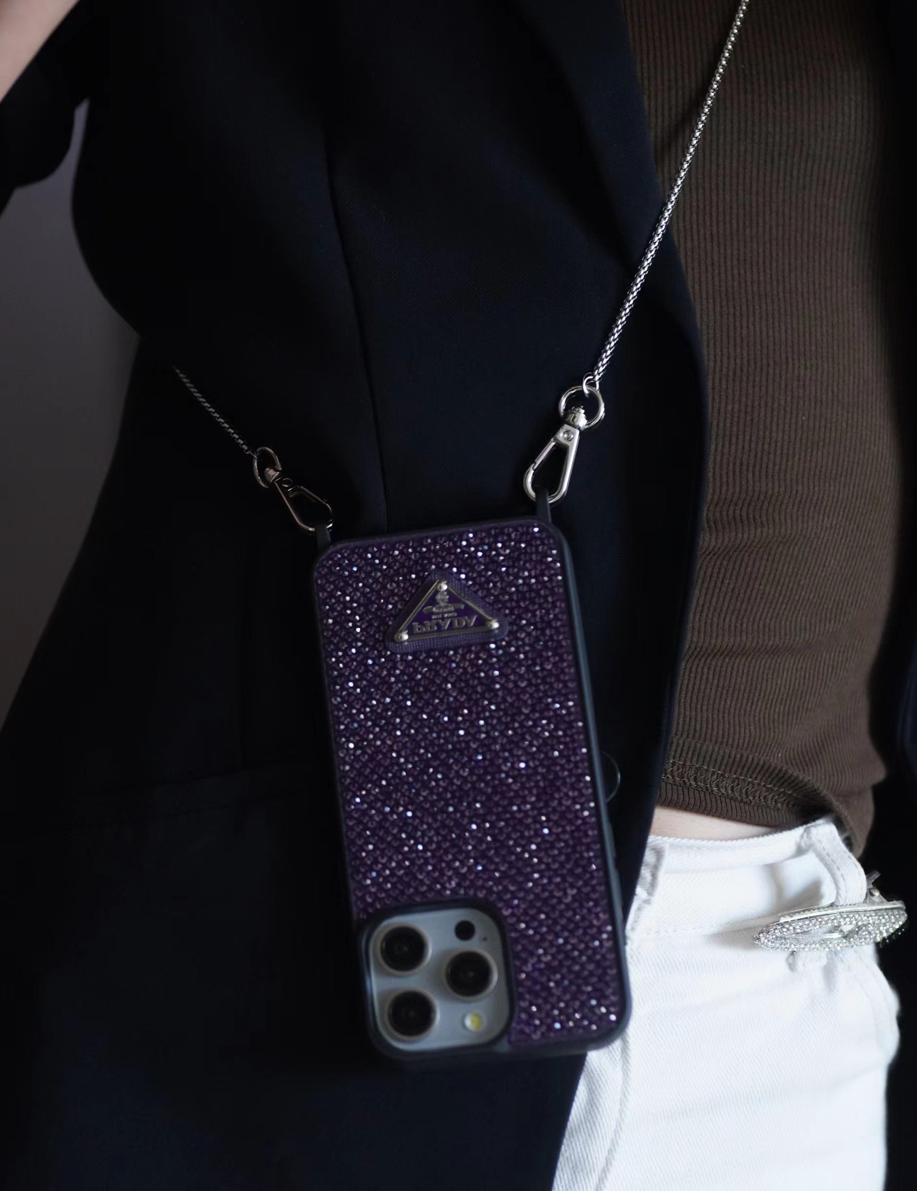 Pra Diamond Crossbody iPhone Case - Bestocase