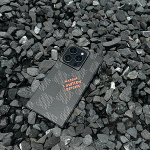 Lou Black & White Sqaure iPhone Case - Bestocase