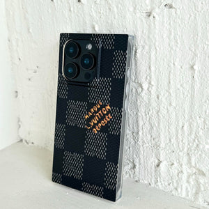 Lou Black & White Sqaure iPhone Case - Bestocase