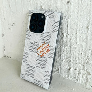 Lou Black & White Sqaure iPhone Case - Bestocase