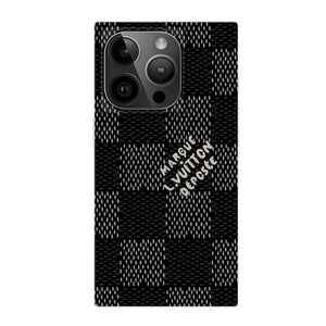 Lou Black & White Sqaure iPhone Case - Bestocase
