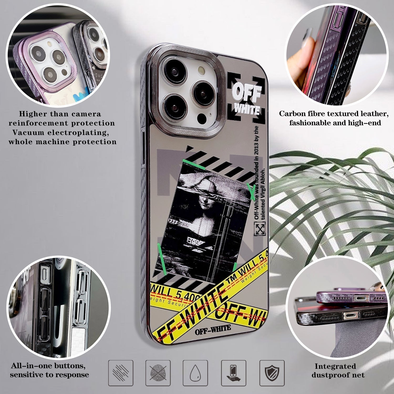 OFFWHITE iPhone case A29  A30 - Bestocase
