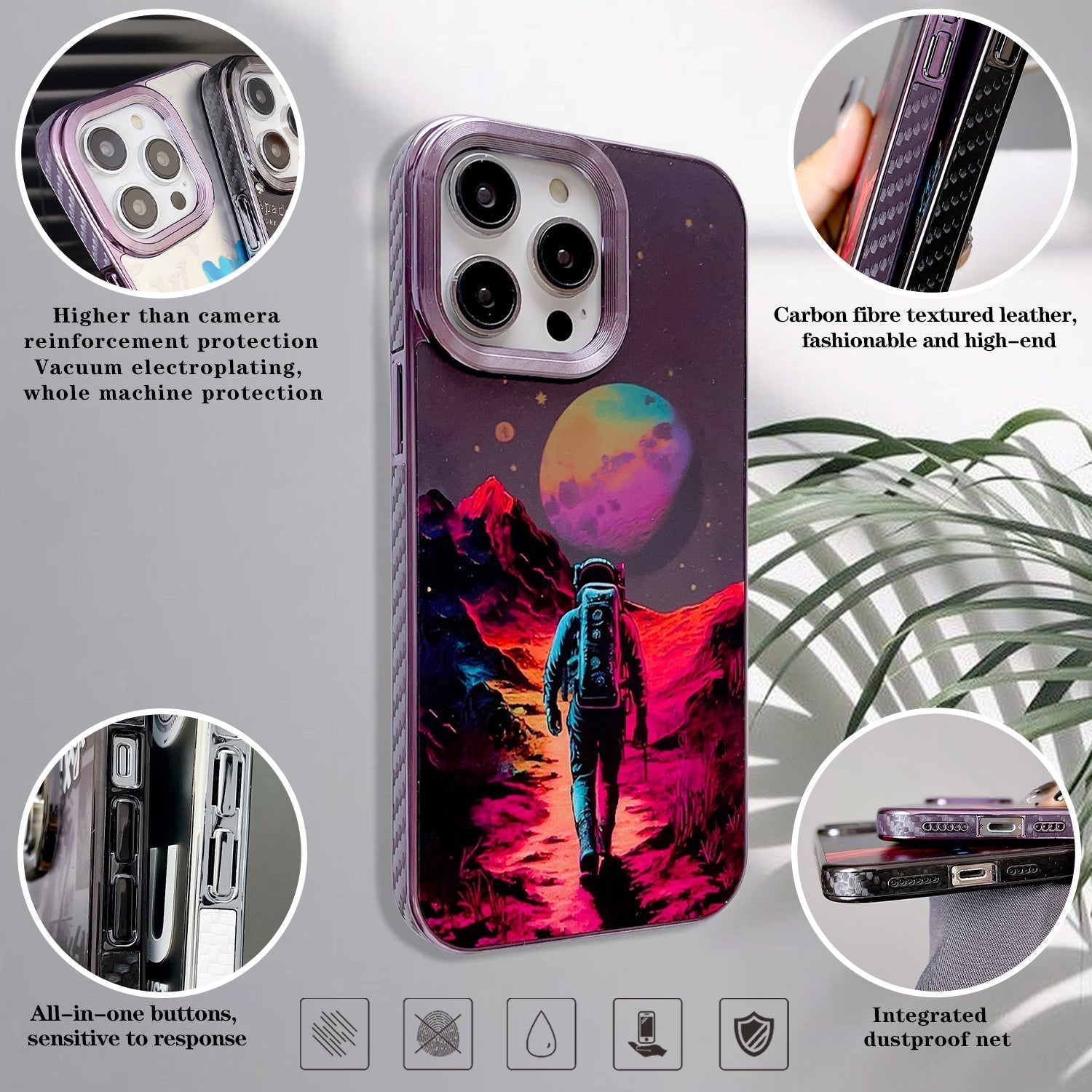 planet iPhone case A45  A46 - Bestocase