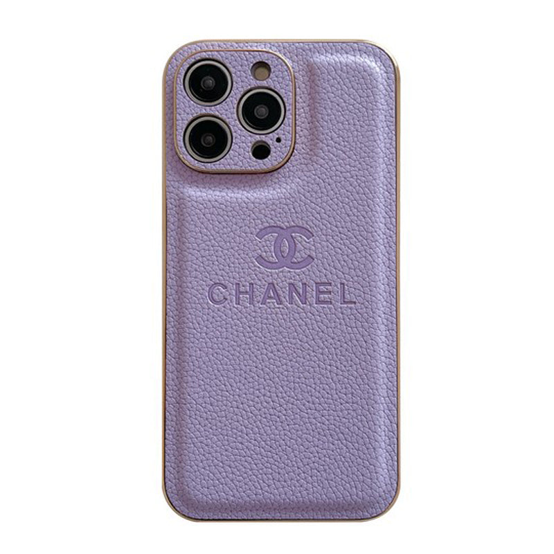 CC Leather Color iPhone Case - Bestocase