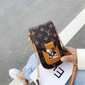 Classic Brown Phone Bag mysite
