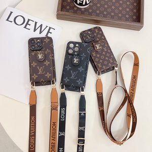 Lou Card Bag Crossbody Color Chain iPhone Case - Bestocase