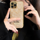 Coa Card Bag Leather iPhone Case - Bestocase
