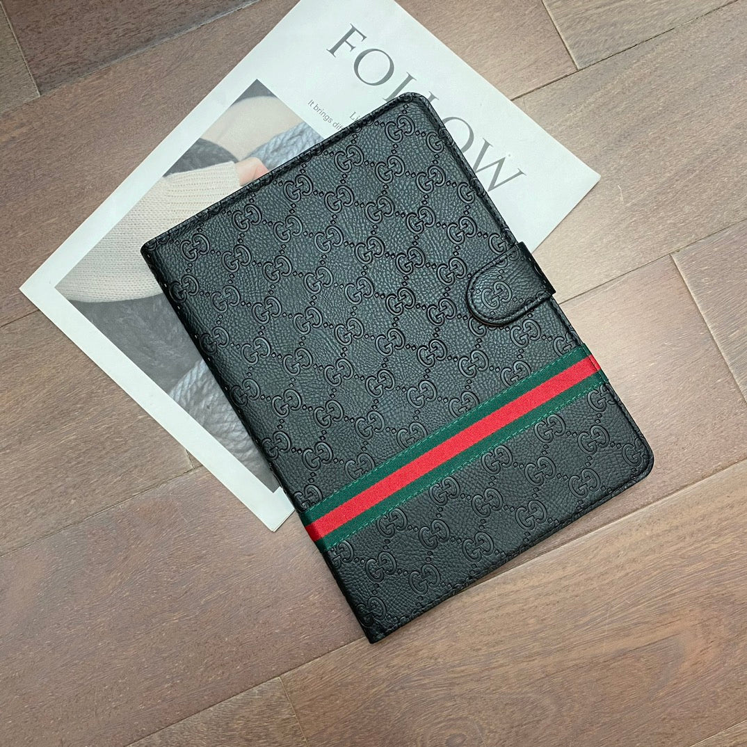 3D Embossing Flip Cover Holster Apple iPad Cases With Stand Function - Bestocase