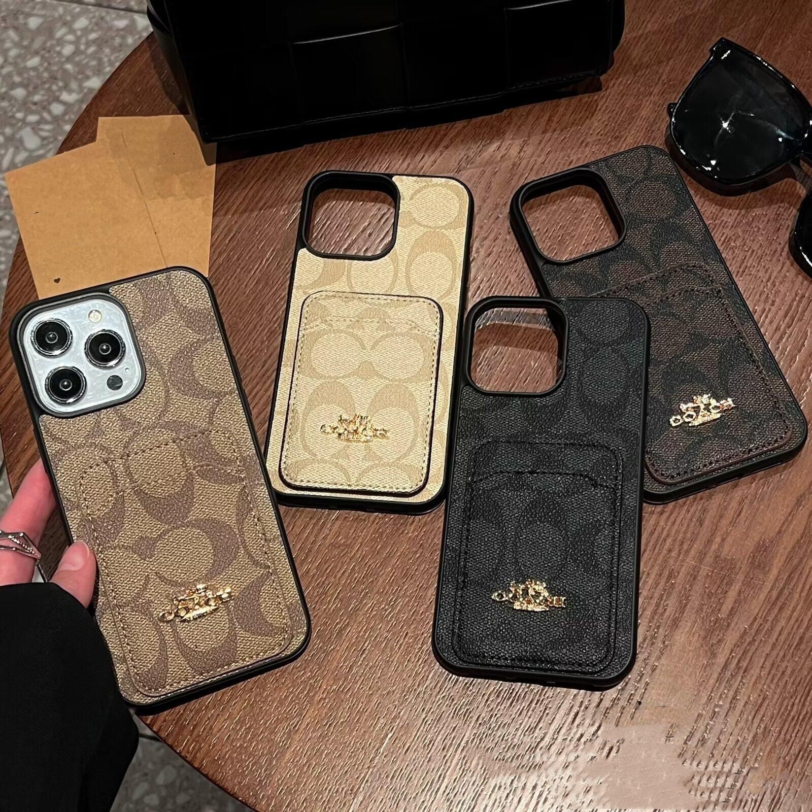 Coa Card Bag Leather iPhone Case - Bestocase