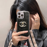 CC Crocodile Leather Pattern iPhone Case - Bestocase