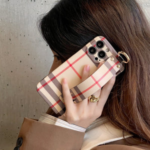Bur Classic Color Wristband iPhone Case - Bestocase