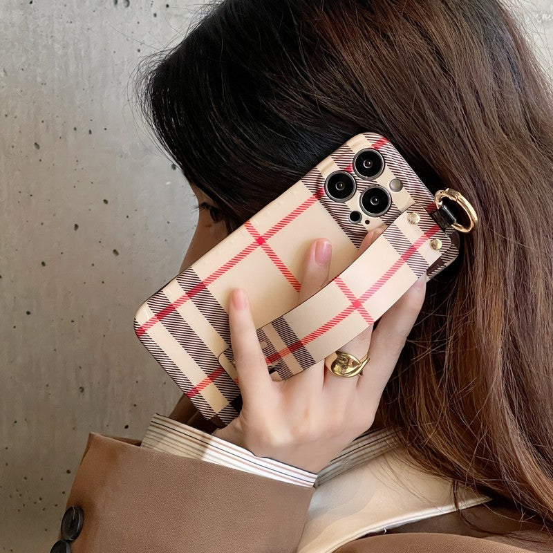 Bur Classic Color Wristband iPhone Case - Bestocase