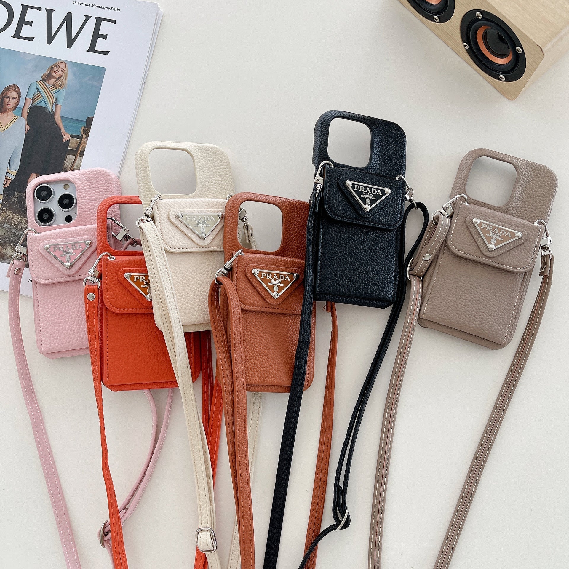 Pra Card Holder Chain iPhone Case - Bestocase