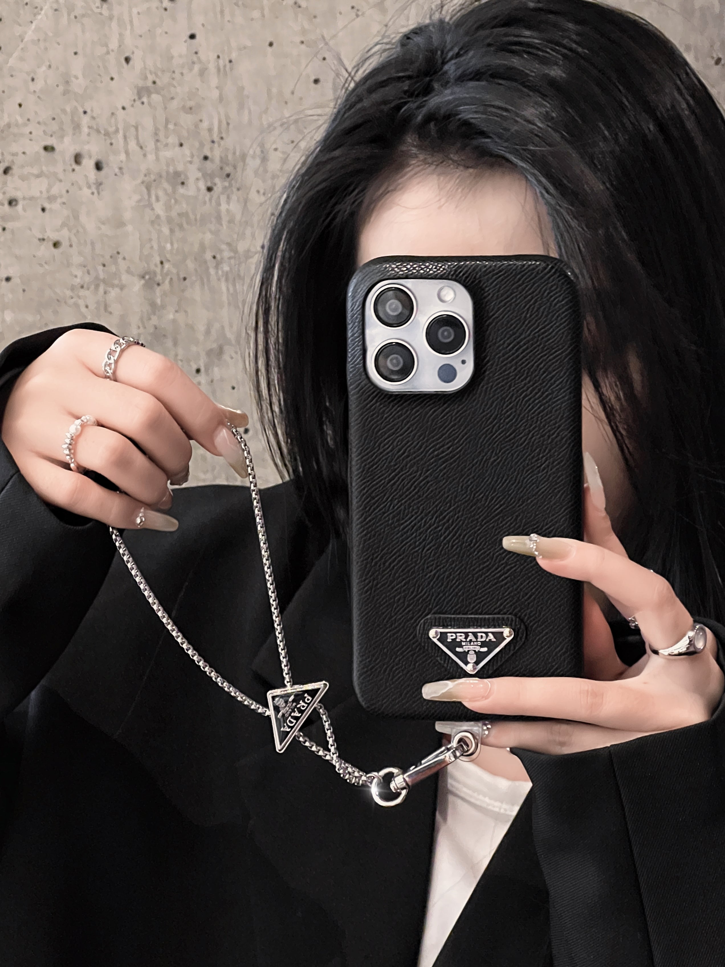 Pra Leather Crossbody iPhone Case - Bestocase