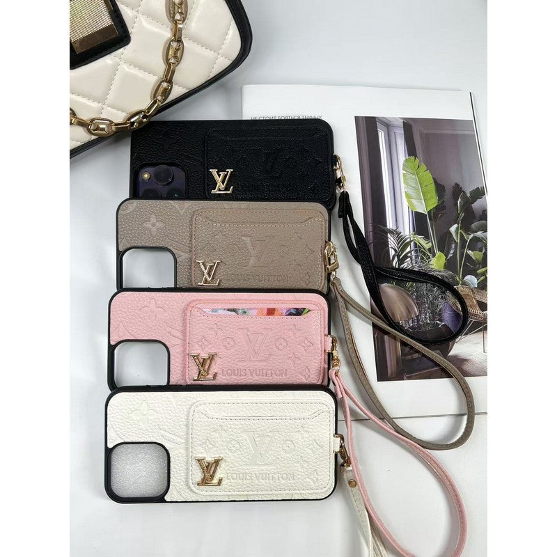 Lou Four Colors Card Bag iPhone Case mysite