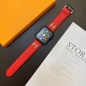 Genuine Pattern Leather Apple Watch Strap - Bestocase