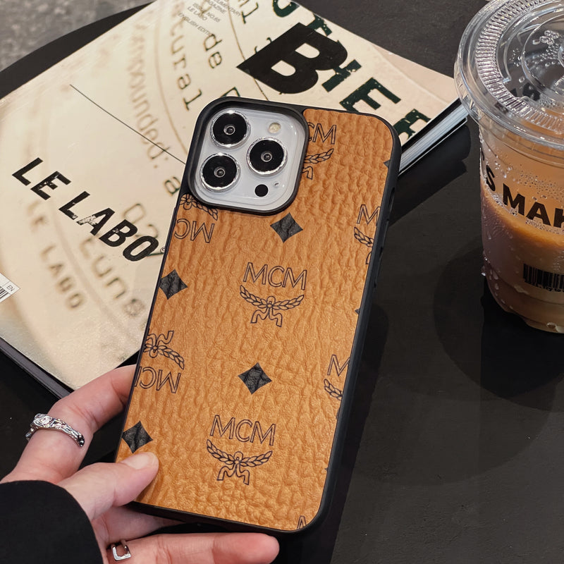 MCM iPhoneケース イエロー-MCK240603 