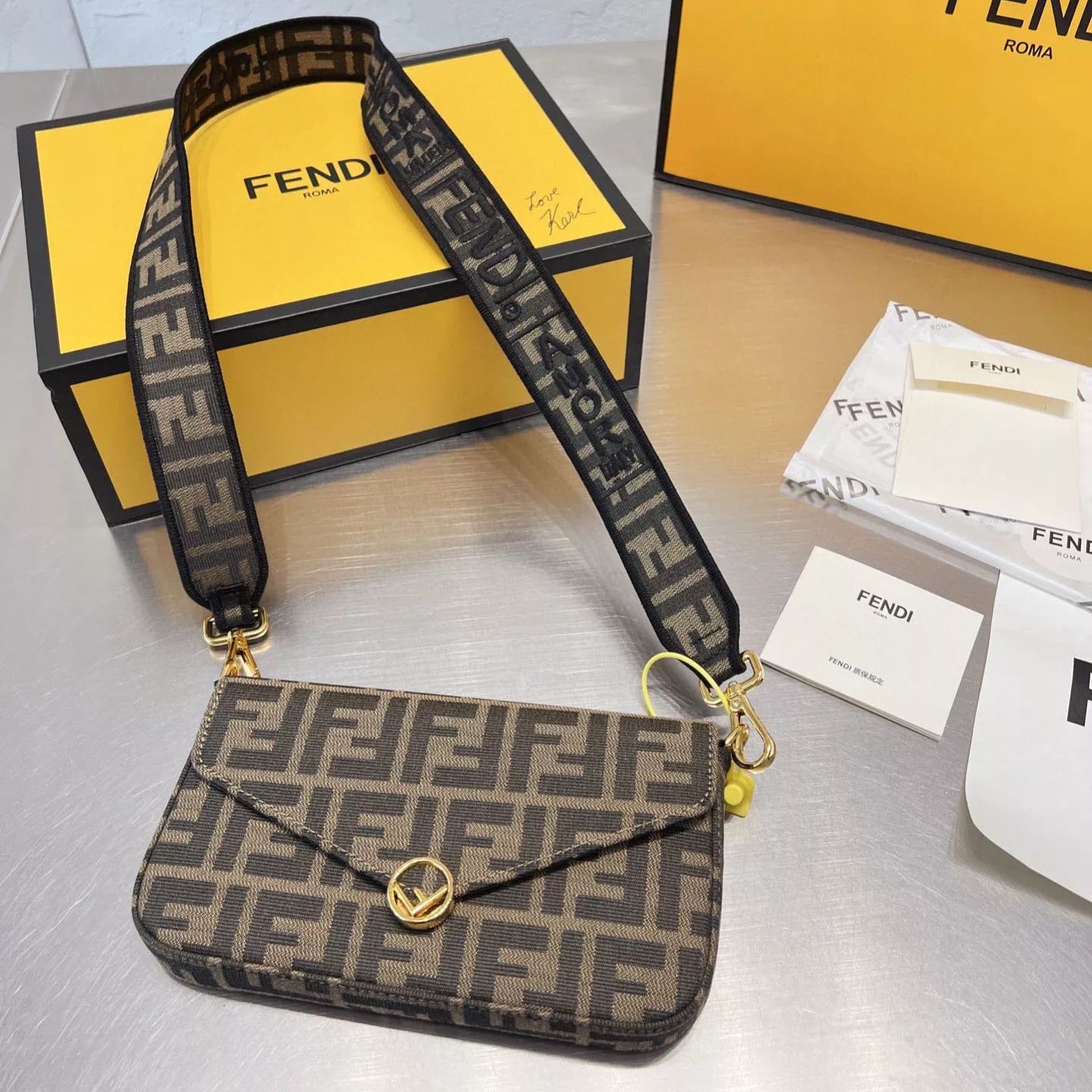 Trendy Versatile Monogram 3-in-1 Bag