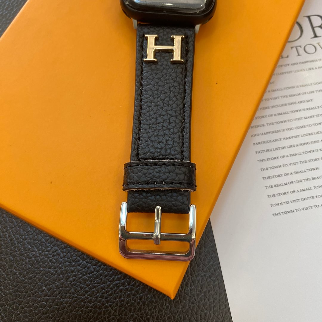 Genuine Pattern Leather Apple Watch Strap - Bestocase