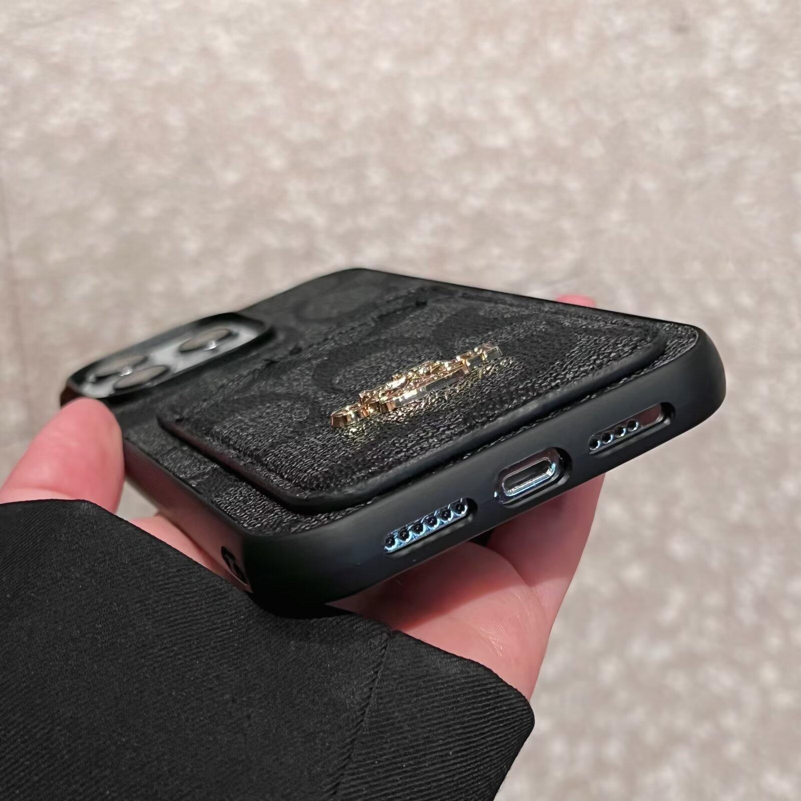 Coa Card Bag Leather iPhone Case - Bestocase