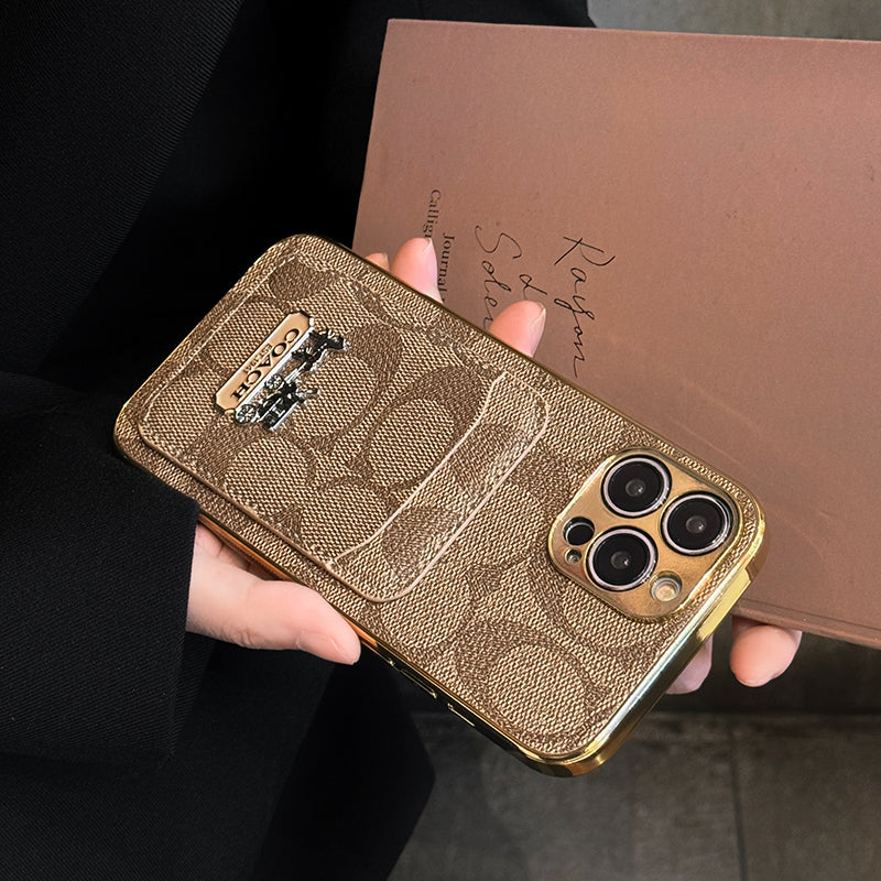 Coa Card Bag Leather iPhone Case - Bestocase