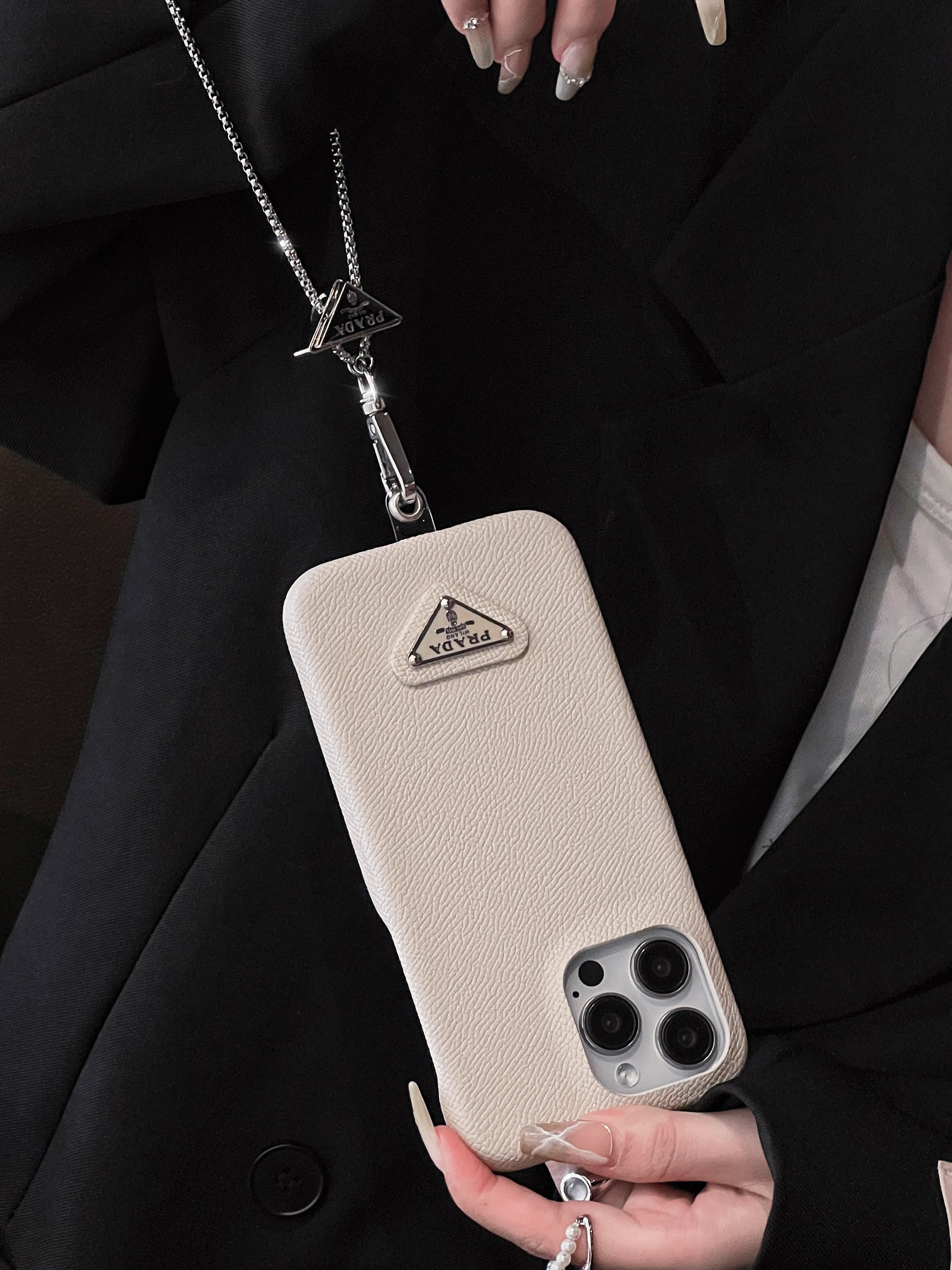 Pra Leather Crossbody iPhone Case - Bestocase