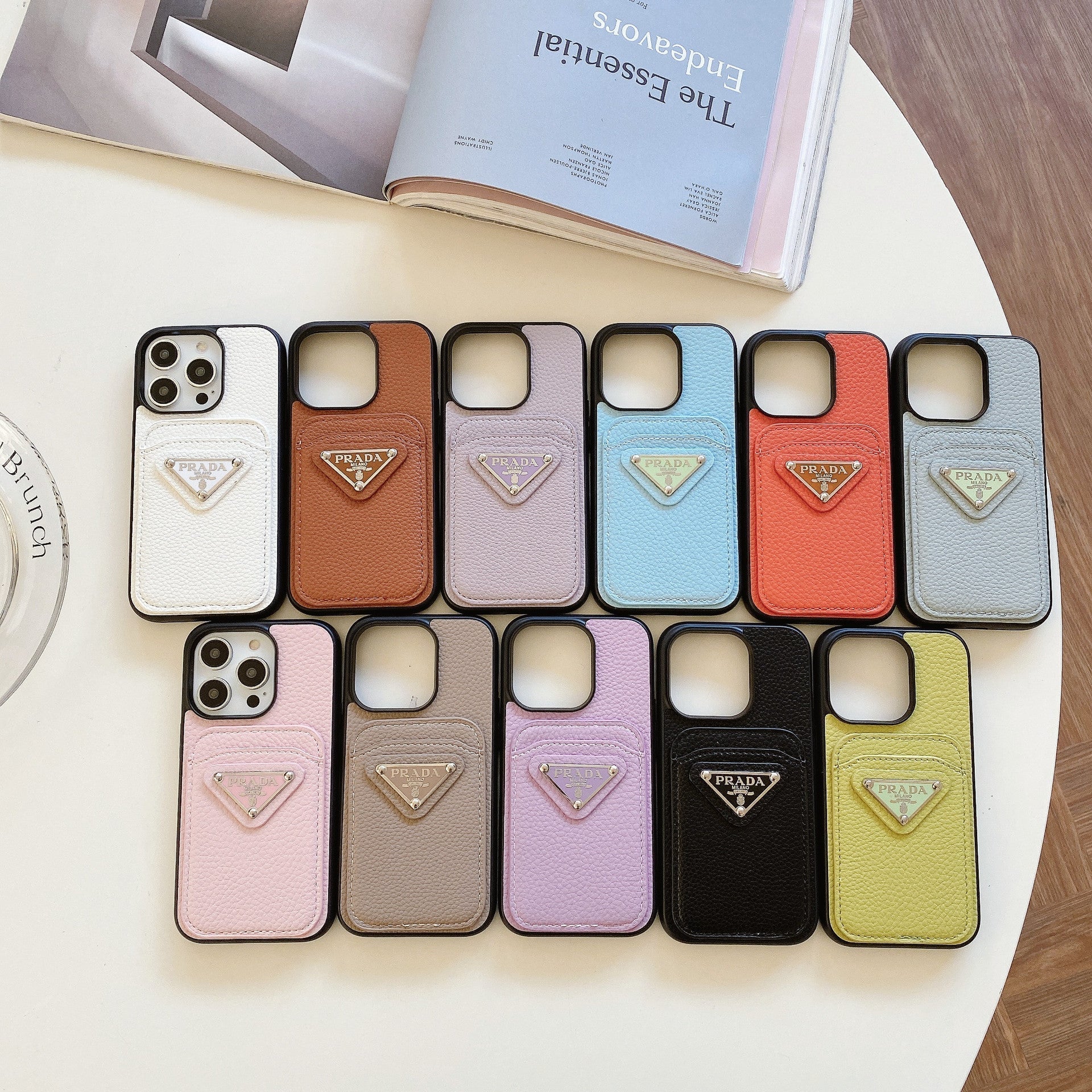 Pra Card Holder Color iPhone Case - Bestocase
