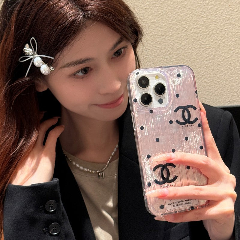 CC Black & Pink iPhone Case mysite