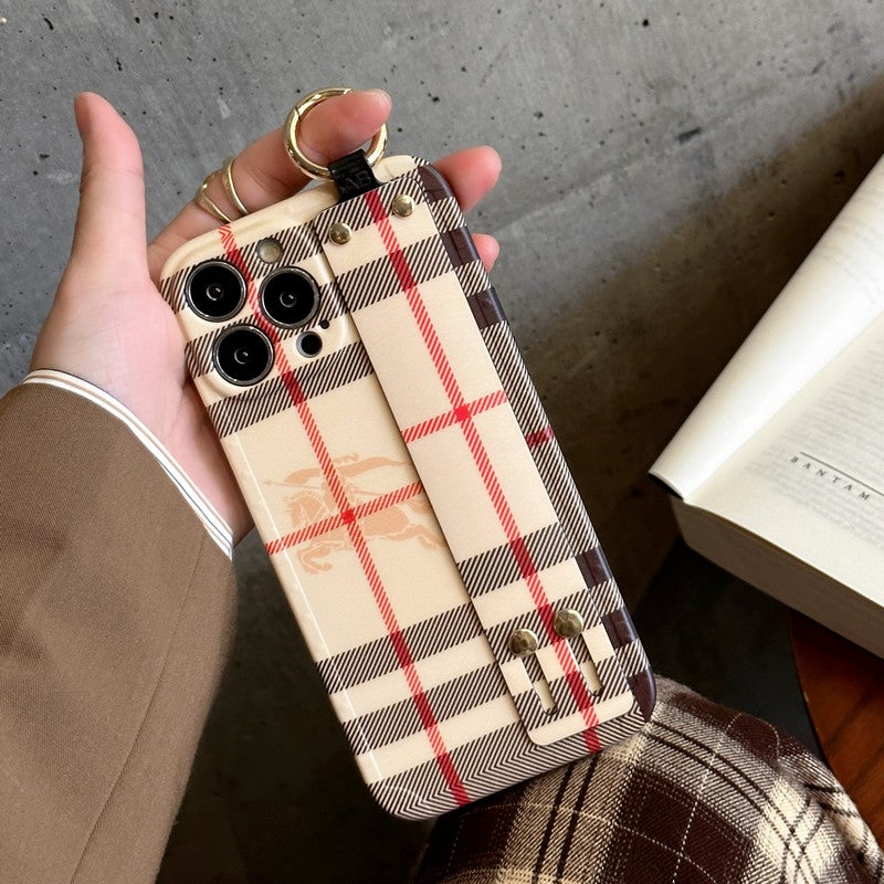Bur Classic Color Wristband iPhone Case - Bestocase