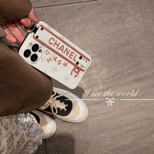 CC Black & White Wristband iPhone Case mysite
