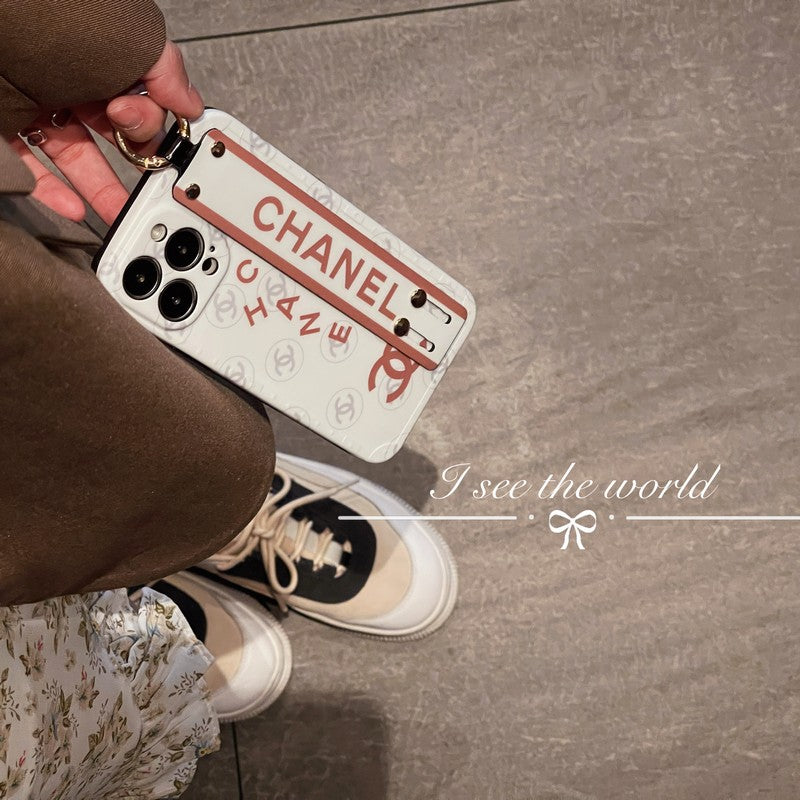 CC Black & White Wristband iPhone Case mysite