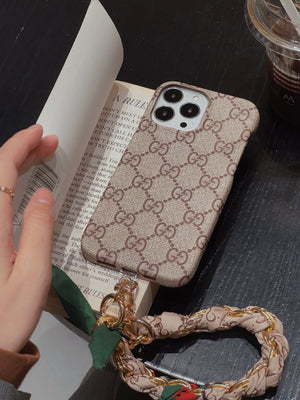 Lou Silk Wristband iPhone Case - Bestocase