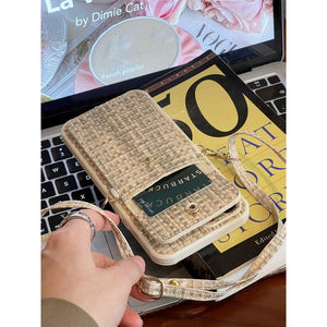 Pra Weave Card Bag Crossbody iPhone Case - Bestocase