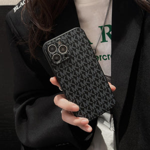 MK Leather iPhone Case - Bestocase