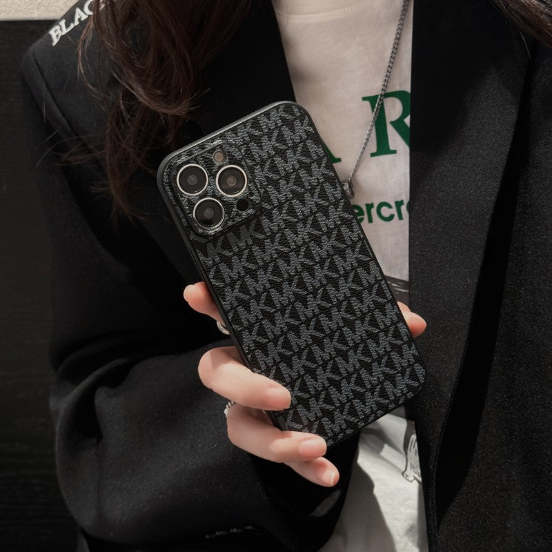 MK Leather iPhone Case - Bestocase